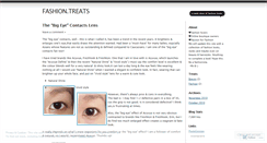 Desktop Screenshot of fashiontreats.wordpress.com