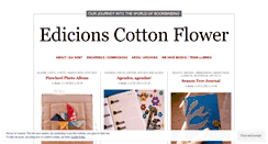 Desktop Screenshot of edicionscottonflower.wordpress.com