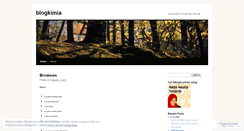 Desktop Screenshot of blogkimia.wordpress.com