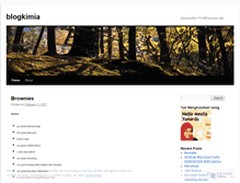 Tablet Screenshot of blogkimia.wordpress.com