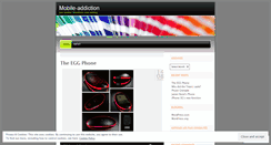 Desktop Screenshot of mobileaddiction.wordpress.com