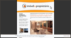 Desktop Screenshot of imoveldoproprietario.wordpress.com