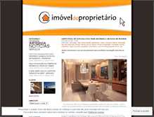 Tablet Screenshot of imoveldoproprietario.wordpress.com