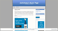 Desktop Screenshot of jackshoey.wordpress.com