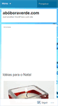 Mobile Screenshot of aboboraverde.wordpress.com