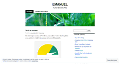 Desktop Screenshot of emanuel.wordpress.com