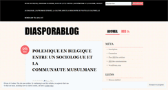 Desktop Screenshot of diasporablogj.wordpress.com