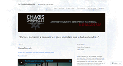 Desktop Screenshot of chroniquesduchaos.wordpress.com