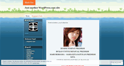 Desktop Screenshot of blackonee.wordpress.com