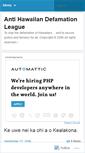 Mobile Screenshot of antihawaiian.wordpress.com