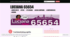 Desktop Screenshot of luciana65654.wordpress.com