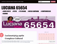 Tablet Screenshot of luciana65654.wordpress.com