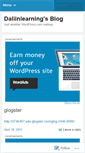 Mobile Screenshot of daliinlearning.wordpress.com