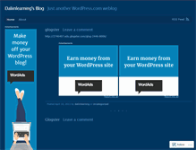 Tablet Screenshot of daliinlearning.wordpress.com