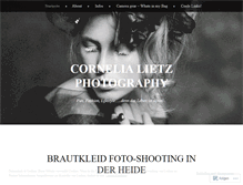 Tablet Screenshot of hochzeitsfotolietz.wordpress.com