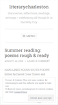 Mobile Screenshot of literarycharleston.wordpress.com