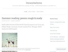Tablet Screenshot of literarycharleston.wordpress.com