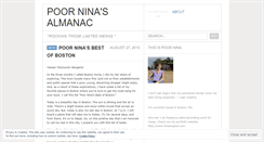 Desktop Screenshot of poornina.wordpress.com