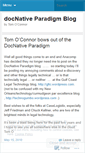Mobile Screenshot of docnativeblog.wordpress.com