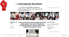 Desktop Screenshot of hunterinternationalsocialists.wordpress.com