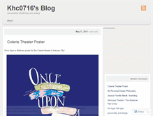 Tablet Screenshot of khc0716.wordpress.com