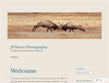Tablet Screenshot of jpbruce.wordpress.com