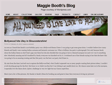 Tablet Screenshot of maggieboothphotography.wordpress.com