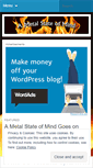 Mobile Screenshot of metalstate.wordpress.com