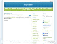 Tablet Screenshot of mglausnsw.wordpress.com