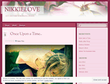 Tablet Screenshot of nikkielove.wordpress.com