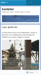 Mobile Screenshot of kantelier.wordpress.com