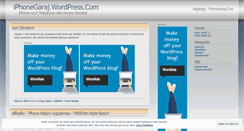Desktop Screenshot of iphonegaraj.wordpress.com