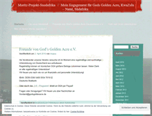 Tablet Screenshot of moritzprojektsuedafrika.wordpress.com