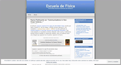 Desktop Screenshot of fisicaunah.wordpress.com