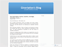 Tablet Screenshot of giraviation.wordpress.com