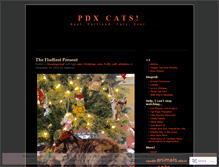 Tablet Screenshot of pdxcats.wordpress.com