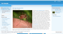 Desktop Screenshot of gooutside.wordpress.com