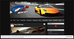 Desktop Screenshot of gtonlineracing.wordpress.com