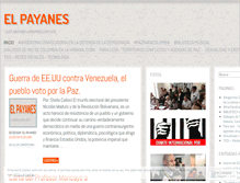 Tablet Screenshot of elpayanes.wordpress.com