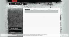 Desktop Screenshot of nimfazburatoare.wordpress.com