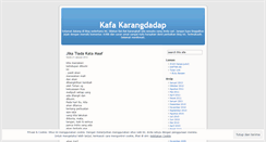 Desktop Screenshot of kafa99.wordpress.com