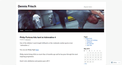 Desktop Screenshot of dennisfrisch.wordpress.com