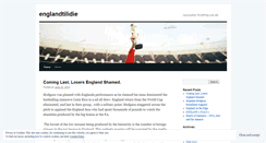 Desktop Screenshot of englandtilidie.wordpress.com
