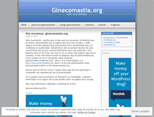 Tablet Screenshot of ginecomastia.wordpress.com