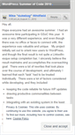 Mobile Screenshot of gsoc2010.wordpress.com