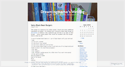 Desktop Screenshot of dreamingmama.wordpress.com