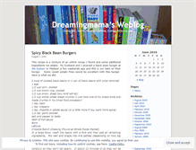 Tablet Screenshot of dreamingmama.wordpress.com