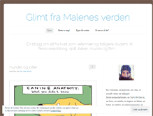Tablet Screenshot of malenelarsen.wordpress.com