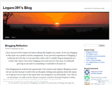 Tablet Screenshot of loganc391.wordpress.com
