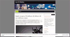 Desktop Screenshot of leodimatteo.wordpress.com